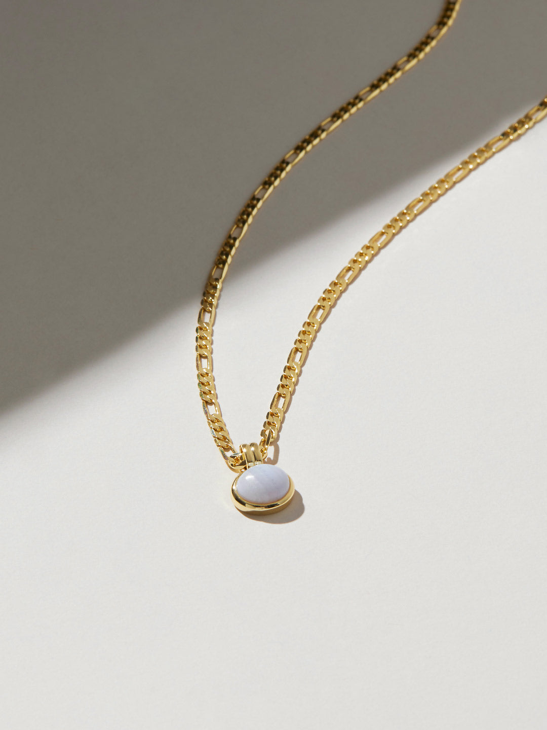 Light Purple Gemstone Necklace