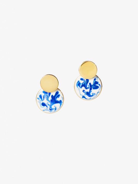 Gold Drop Earrings