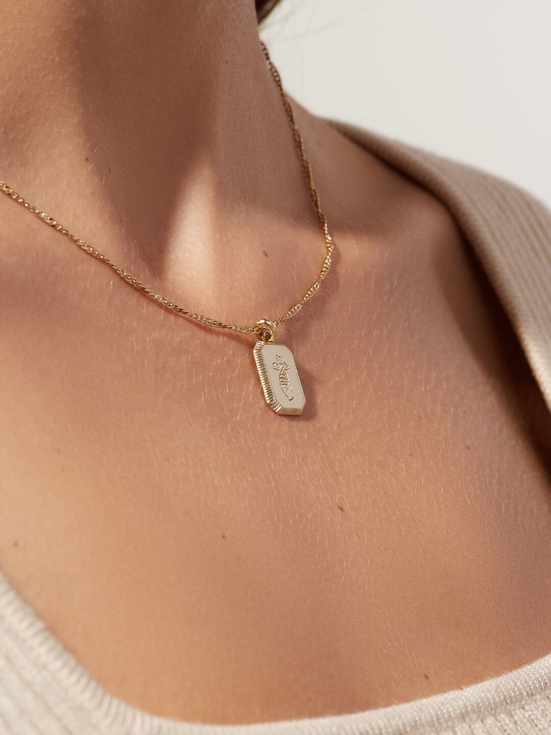 Gold Flower Necklace