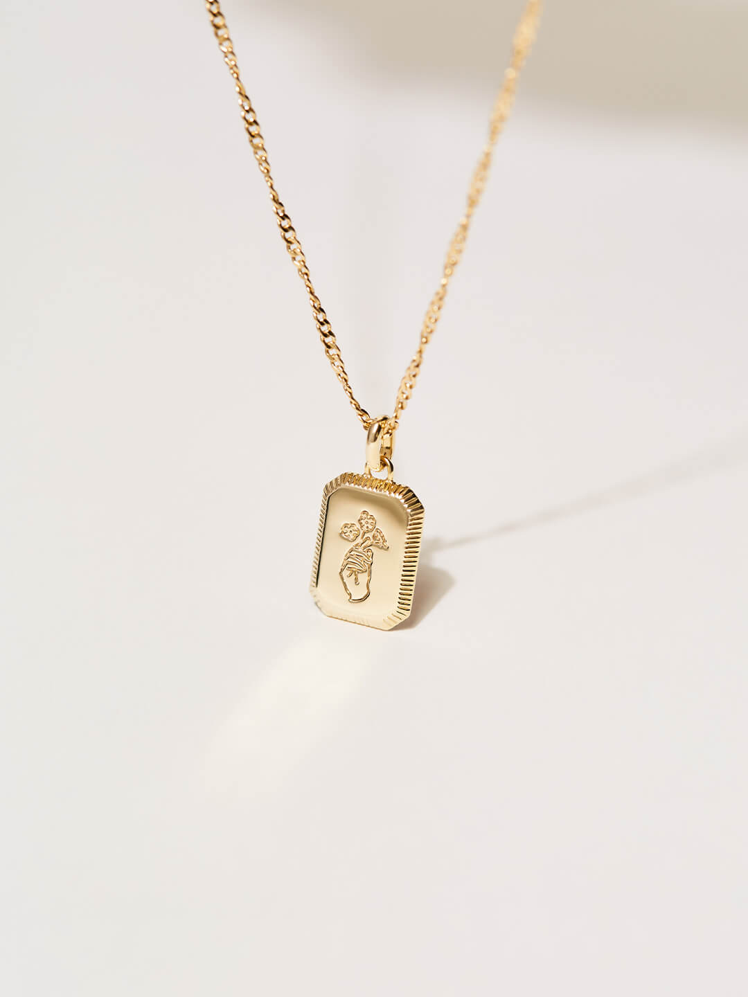 Gold Flower Necklace