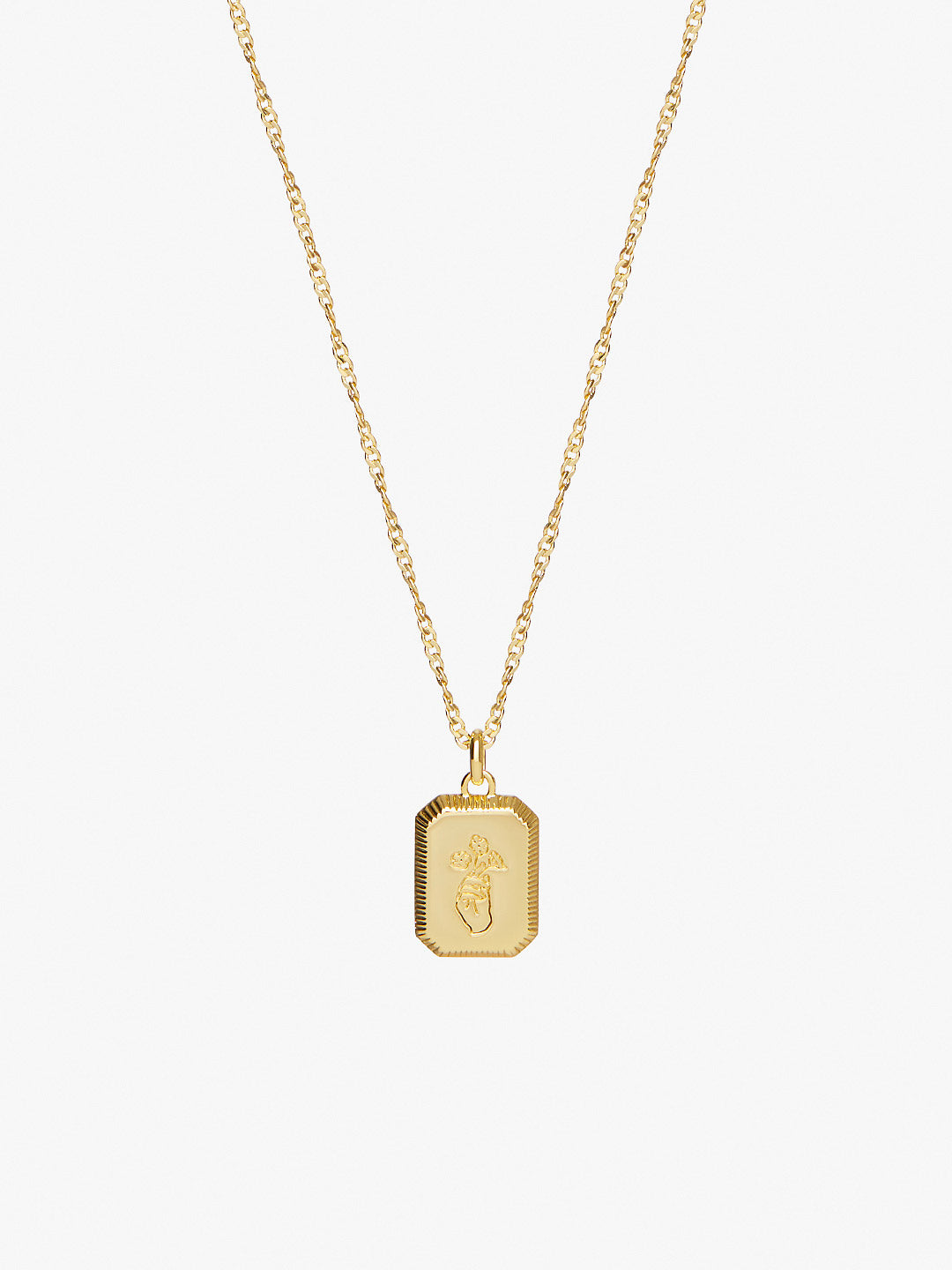 Gold Flower Necklace