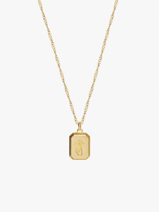 Gold Flower Necklace