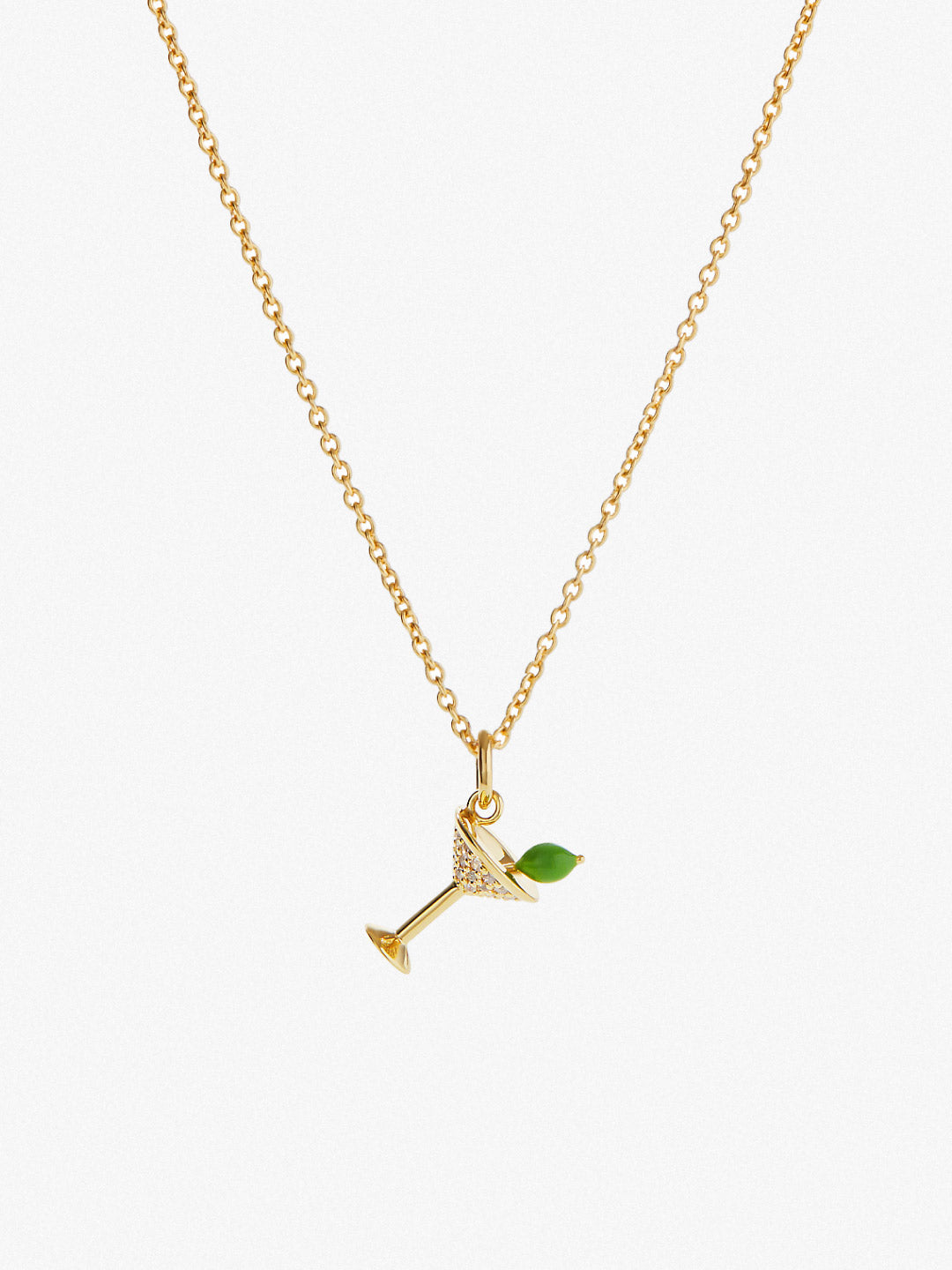 Gold-Dipped Charm Necklaces