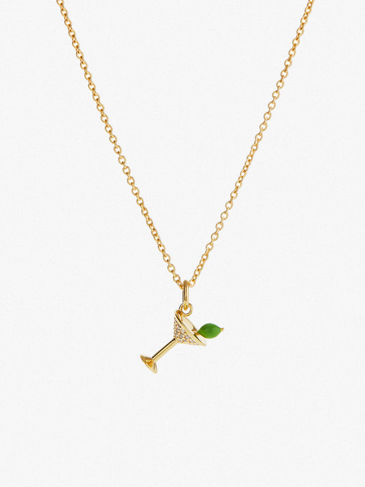 Gold-Dipped Charm Necklaces