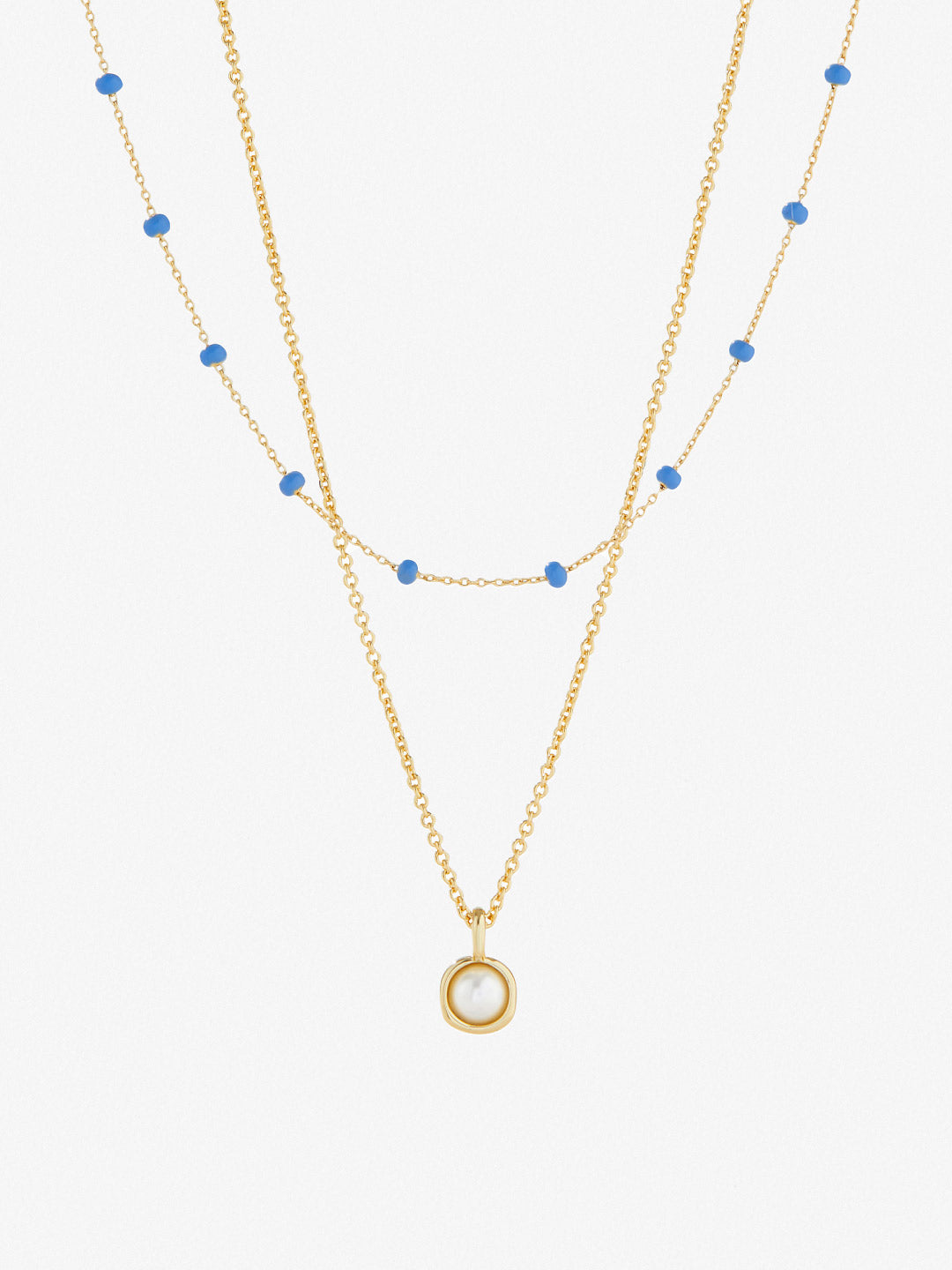 Beaded Layered Necklace