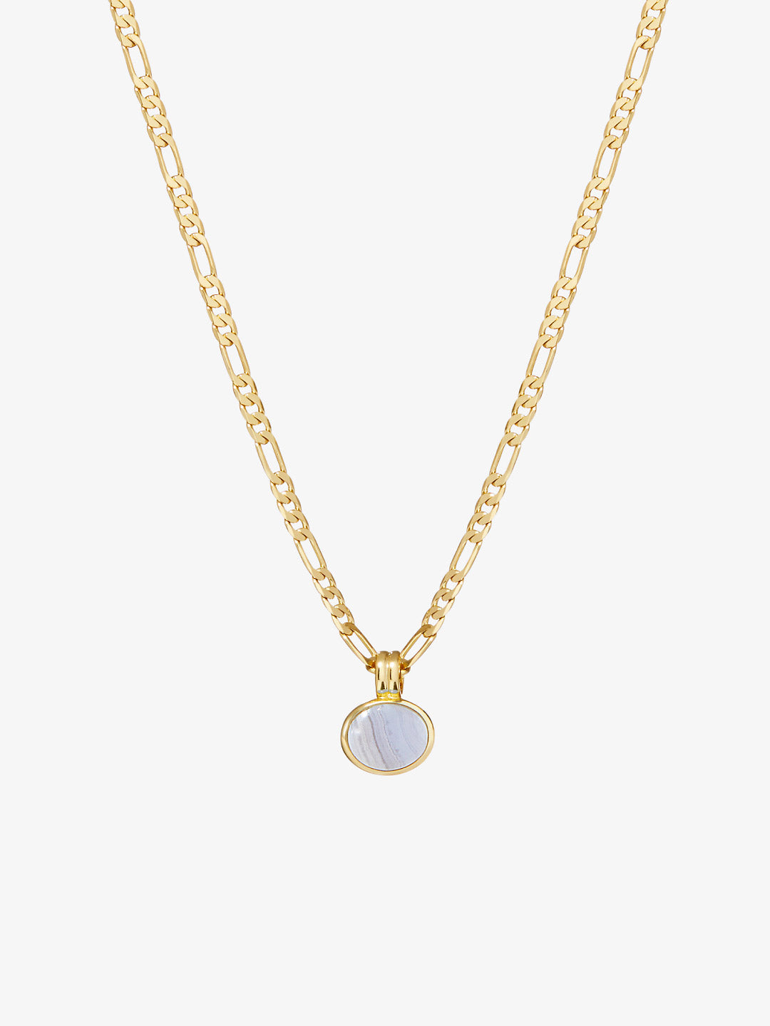 Light Purple Gemstone Necklace
