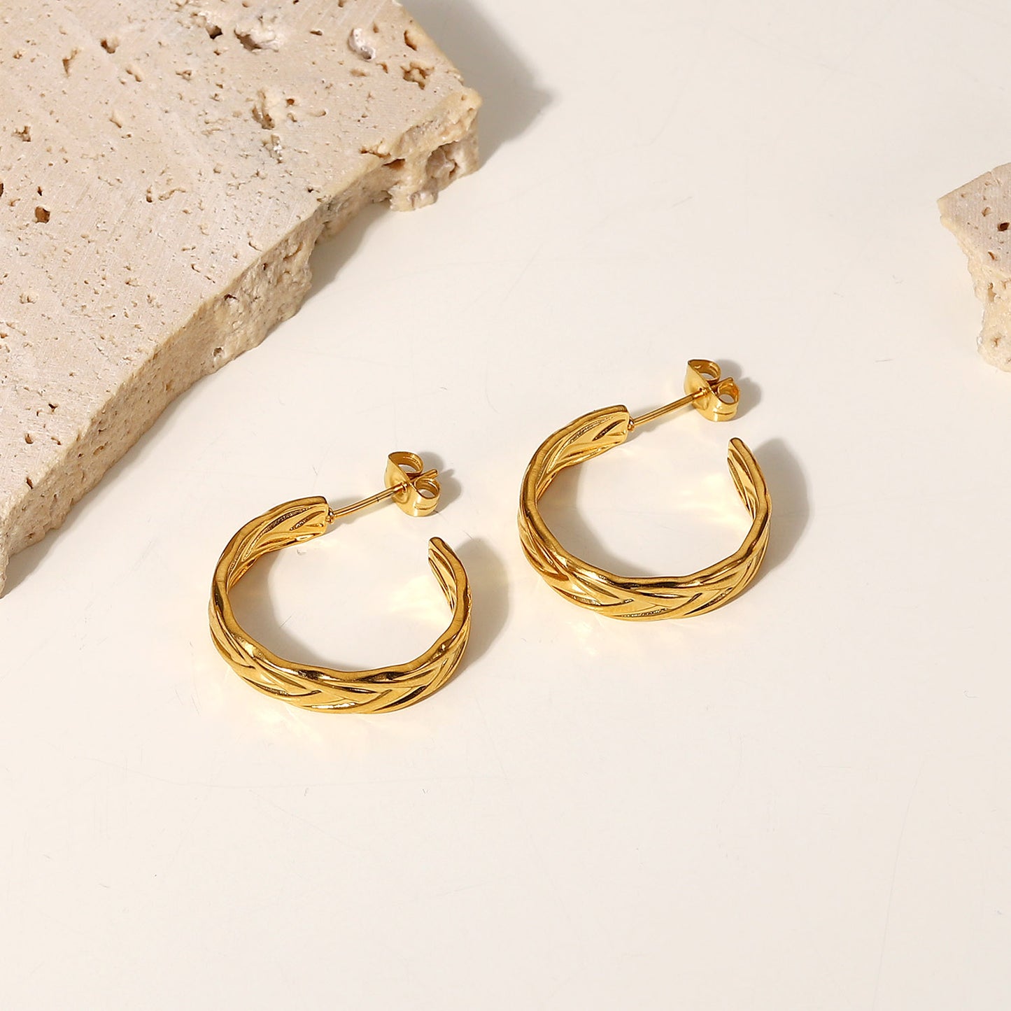 C-Shape Earrings