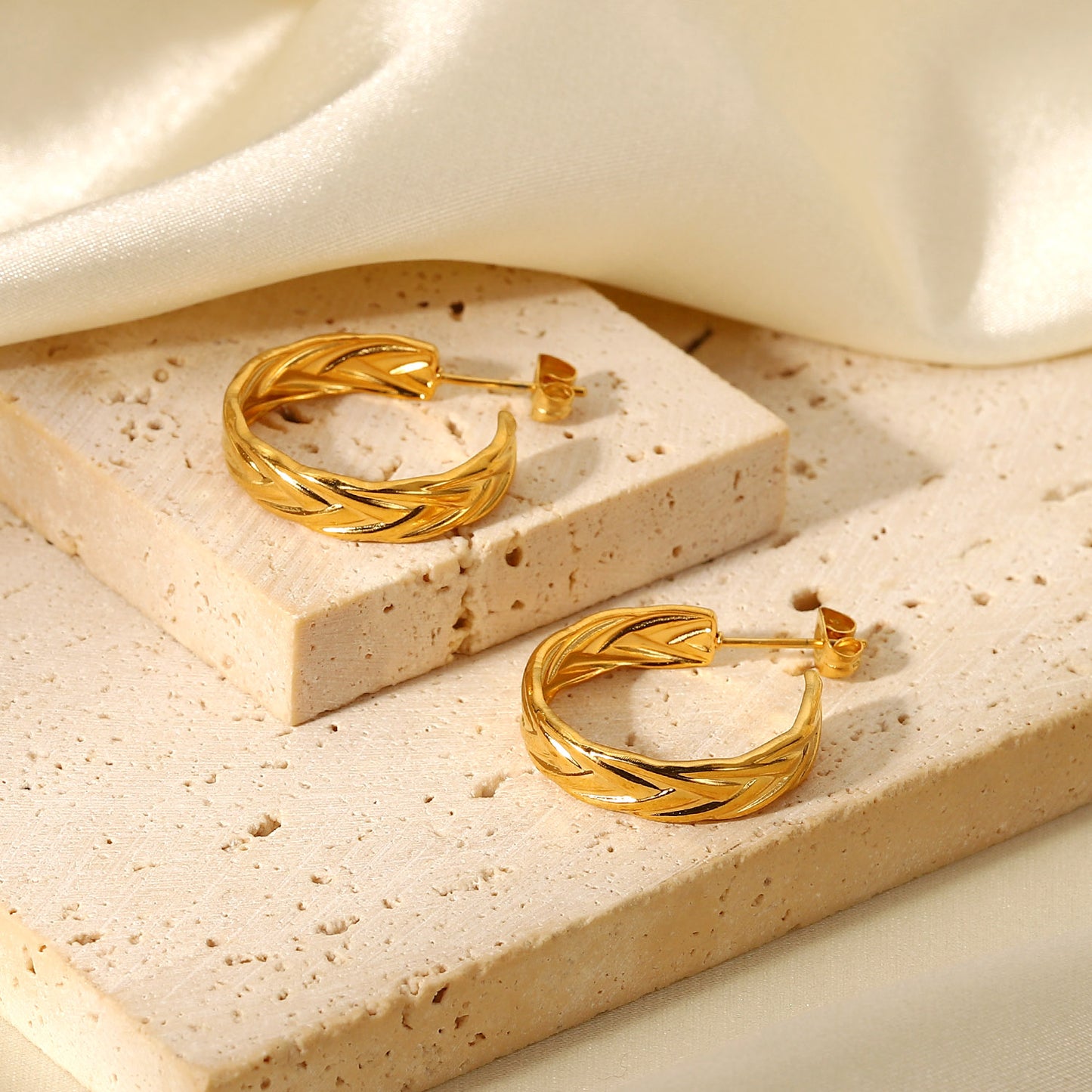 C-Shape Earrings