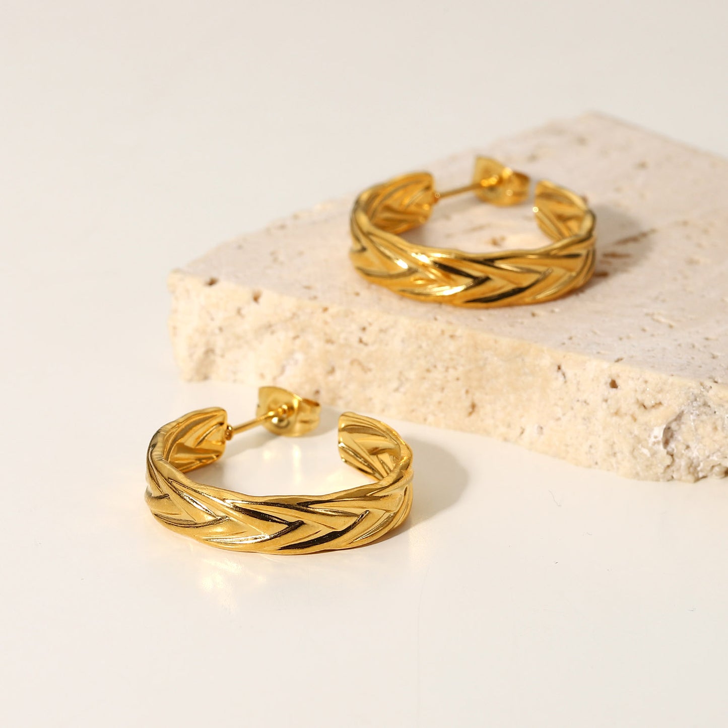 C-Shape Earrings