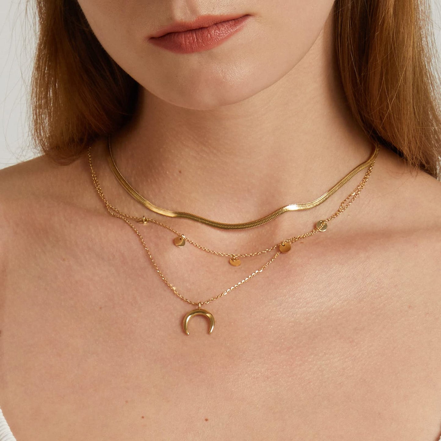 Crescent Necklace